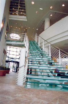 Interieur kantoor Amersfoort, gerealiseerd 2003, oppervlakte 12.000 m²