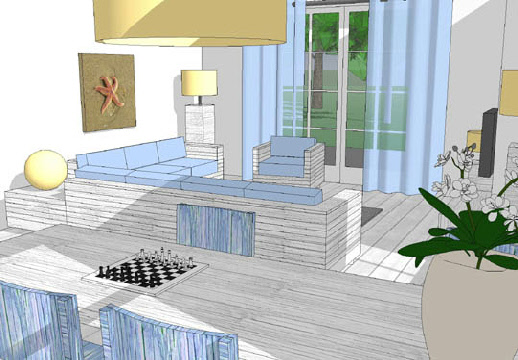 Concept inrichting vakantiewoningen