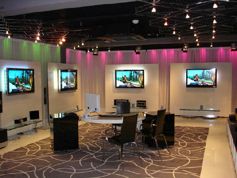 Inrichting Philips corner elektronicawinkel te Amsterdam