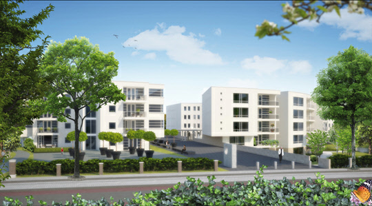 Park Tetrode Overveen, nieuwbouw 85 zorgwoningen, diverse ondersteunende diensten, parkeergarage