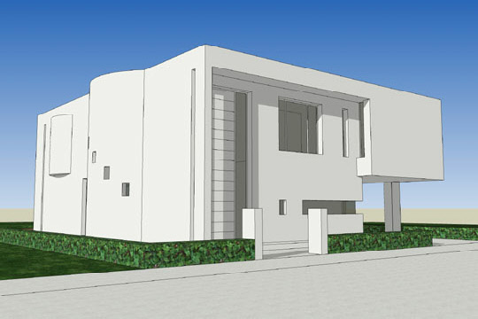 Villa Amsterdam, in uitvoering, oppervlakte 500 m²