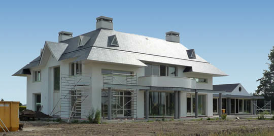 Villa Zwaanshoek, gerealiseerd 2010, oppervlakte 1.300 m² 