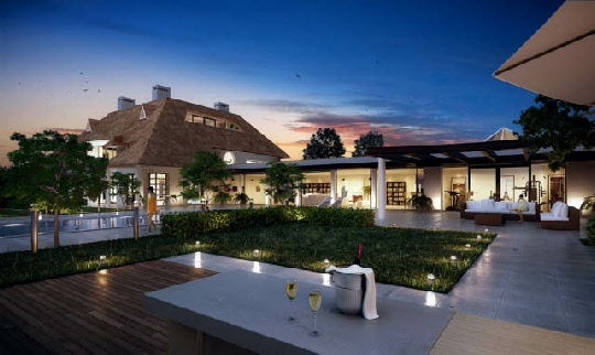 Villa Zwaanshoek, in ontwikkeling, oppervlakte 1.250 m² 